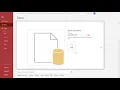 How to Create a Blank Database in MS Access - Office 365