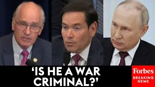 JUST IN: All Hell Breaks Loose When Sec. Marco Rubio Refuses To Call Vladimir Putin A War Criminal