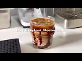 Iced Hazelnut Mocha Latte Coffee Vlog Homecafe bluecoffeecorner