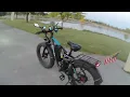 EBYCCO EB7 Pro 52v 5000w Dual Motor E-Bike Ride Home From Maumee Bay State Park