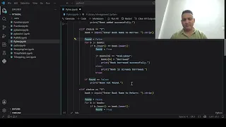 Python Library Management System Dictionary While Loop Flags Explained