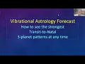 Transit-to-Natal Vibrational Aspect Patterns Part 1