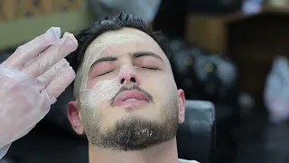 ‏تنظيف بشرة كامل للوجه مع مسكات بخار للوجه