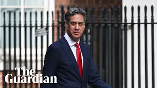 Ed Miliband gives statement on UK plans to sanction Israel – watch live
