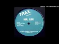 Mr. Lee | I Can't Forget (Vocal)