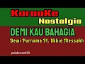 DEMI KAU BAHAGIA || DEWI PURNAMA FT. OBBIE MESSAKH || KARAOKE [COVER YAMAHA PSR]