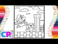 Super Mario Coloring Mario -