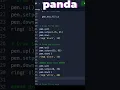 Draw Panda using python turtle