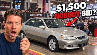 Nobody Wanted This $1,500 Auction Lexus... They Made a HUGE Mistake! - Flying Wheels
