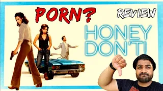 honey dont movie review margaret qualley aubrey plaza chris evans charlie day