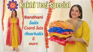 Festive Bandhani Suits Anarkalis Coord Sets from Myntra | Rakhi Teej Special | Perkymegs Hindi