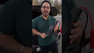 مشغل بطارية السيارة مع منفاخ إطارات ومصباح كشاف        جيستور كيو ايت                           كويت دندنها