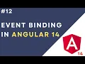 Event Binding In Angular 14 Application What is Event Binding