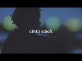 Download Lagu caitlin halderman - cinta salah (slowed+reverb)