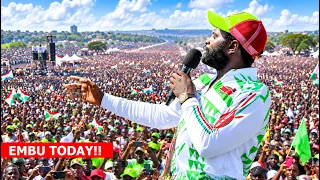 Ruto heart attack as DCP SG Methu holds Mega Rally in Embu to sell Wantam!🔥