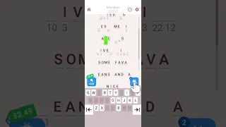 Cryptogram Word Brain Puzzle Level 9