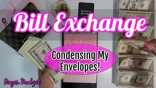 Condensing My Sinking Funds and Savings Challenge Envelopes | Bill Swap | Bill Exchange