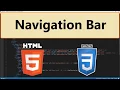HTML5 and CSS3 40 - Navigation Bar