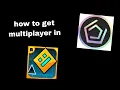 how to play multiplayer in geometry dash for mobile