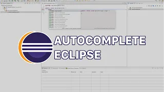 Activate autocomplete in eclipse without Ctrl Space