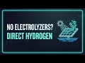 No Electrolyzers The Radical Hydrogen Bet Behind HYSR