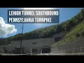Pennsylvania Turnpike I-476 Lehigh Tunnel Southbound - 4K Drive
