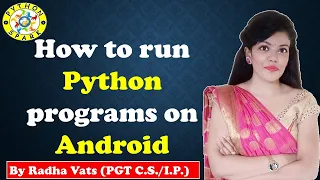 How to run a python program on android Run Python IDE on android Pydroid App python Tutorial
