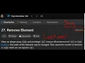 LeetCode Remove Element in Java using arrays as parameters for loop comparing array values