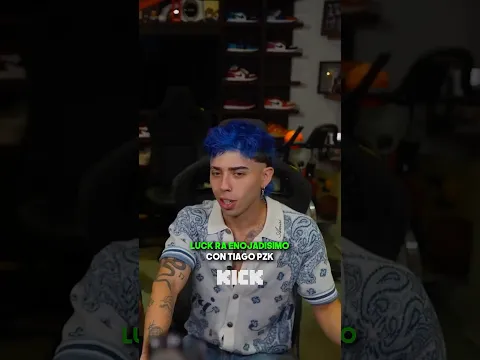 LUCK RA HABLA DE TIAGO PZK #coscu #luckra #lajoaqui #streamer #clips #stream