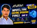 Python 100 Days Challenge - Day 3 Input Type Casting Operators BMI Calculator Project