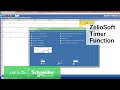 Using Timer Function A a C B W in ZelioSoft 2 Ladder Logic Schneider Electric