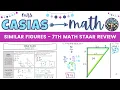 Similar Figures and Scale Drawings 7th Grade Math STAAR Test Review Lesson