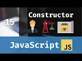 JavaScript for Beginners Constructor Functions Lesson 15