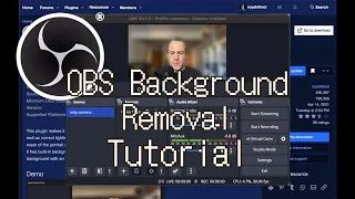 OBS Background Removal Plugin Tutorial