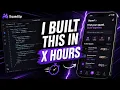 Building a Mobile App from Scratch React Native Firebase Timelapse