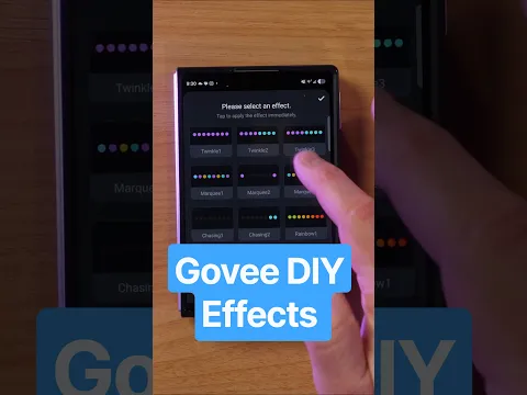 Create Custom DIY Effects on Govee Lights