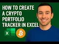 How to Create a Crypto Portfolio Tracker in Excel