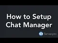 How to Setup ChatManager - Minecraft Java