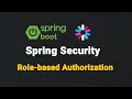 Spring Boot 3 Spring Security - Role-based Authorization