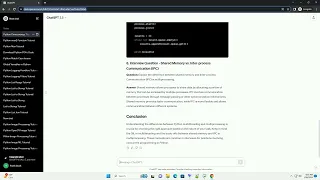 python multithreading vs multiprocessing interview questions
