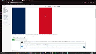 How to draw a French Flag with Java Script