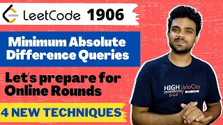 Leetcode Solutions 1906 Minimum Absolute Difference Queries