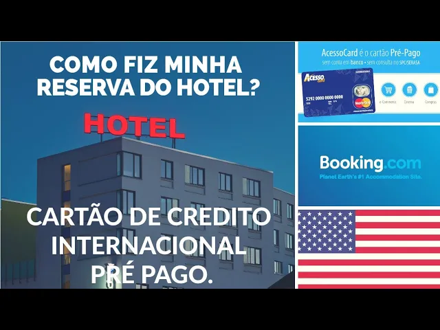 COMO FIZ MINHA RESERVA DE HOTEL PARA NEW YORK E CARTÃO DE CREDITO INTERNACIONAL PRÉ PAGO