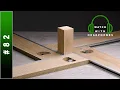 Simple adjustable router template