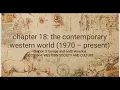 SSM 101 WH2 Chapter 18 Contemporary World Section 3 4
