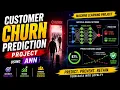 Customer Churn Prediction Using ANN Deep Learning Project with Python Dataset Given