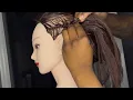 CORNROW Tutorial For Visual Learners Step-By-Step Overhand and Underhand Method Explained