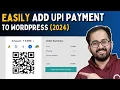 Easily Add UPI Payment to Website