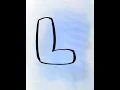 How to Draw Bubble Letters L