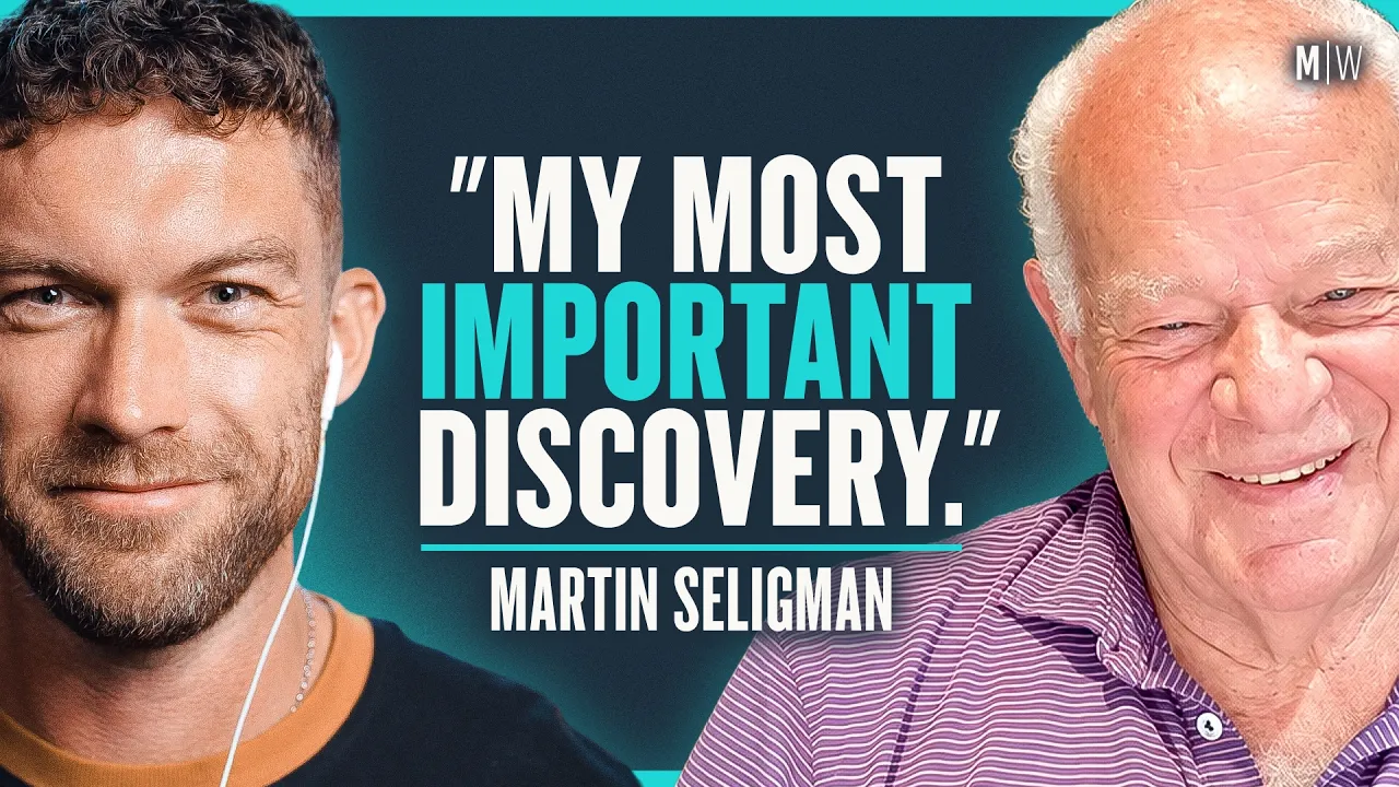 Positive Psychology Founder: How To Stop Your Negative Thoughts - Martin Seligman
